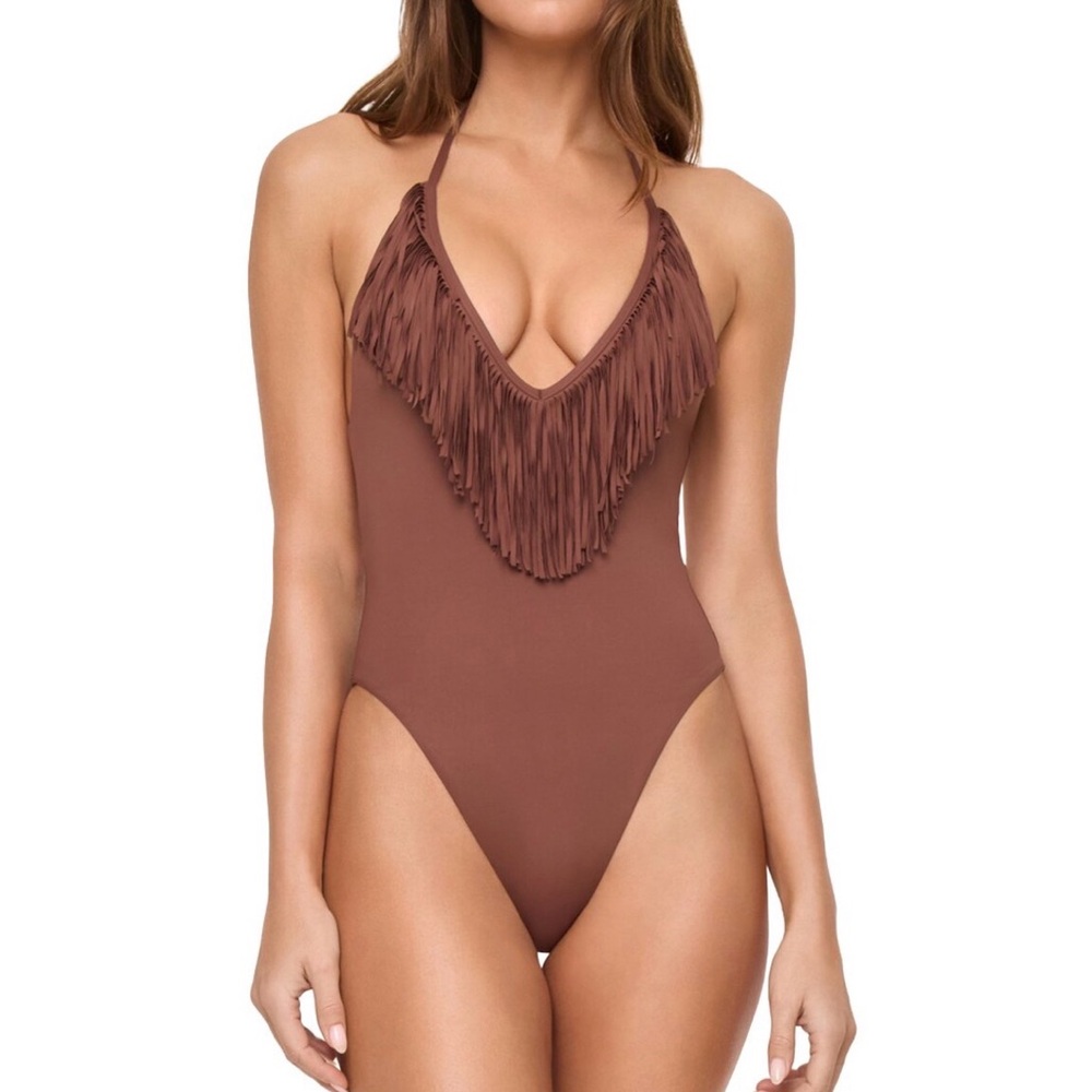 L*Space Desert Days Classic One-Piece Swimsuit NWT